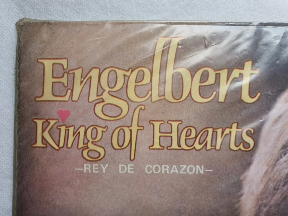 ENGELBERT HUMPERDINCK KING OF HEARTS 1974 UNIQ CVR YELLOW LABELS CHILEAN 2ND PRS - Image 3 of 4