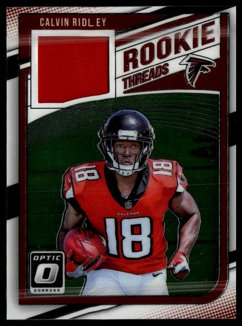 2018 Donruss Optic #RT-CR Calvin Ridley Rookie Threads MEM