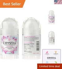 , Cruelty-Free Unscented Deodorant Stick with 24-Hour Odor Control, 2-Pack