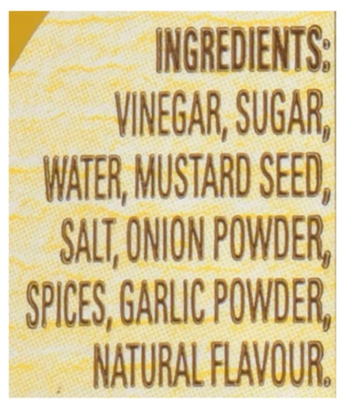 Французская горчица сладкий лук 325 мл - Изображение 3 из 4