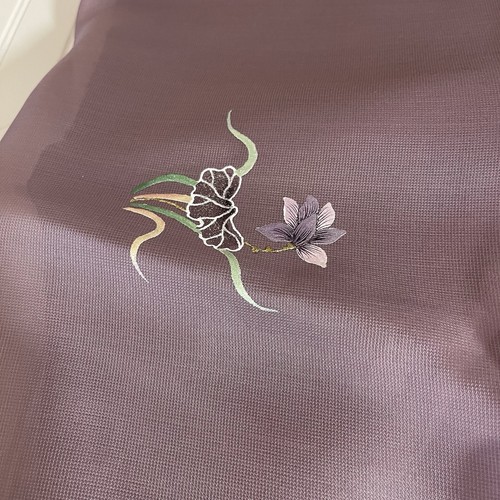 SILK Light Purple FABRIC 5 Yards x 21 Inches Wide or 180 Inches x 21 Wide - Picture 3 of 12