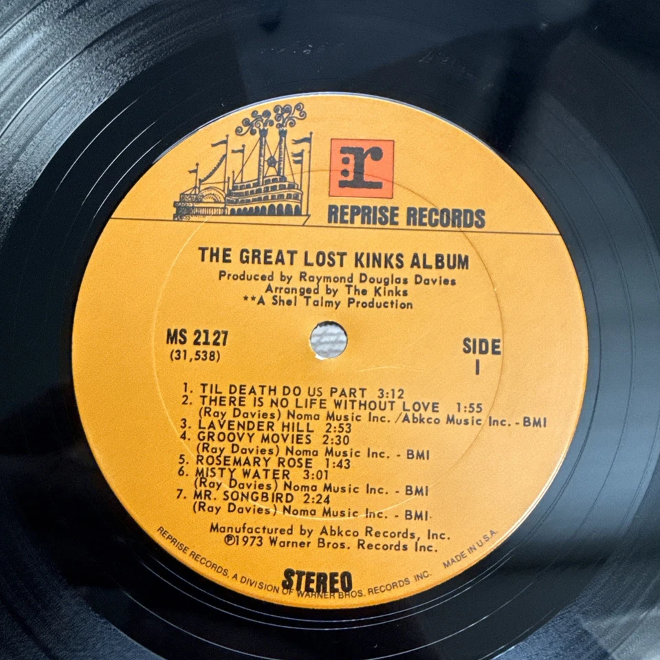 The Great Lost Kinks Album - 1973 US 1st Press MS 2127 (NM-) Ultrasonic Clean - Image 3 of 4