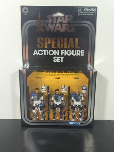 Star Wars Vintage Collection 501st Legion Arc Troopers Echo Fives Jesse NEW - Picture 2 of 10