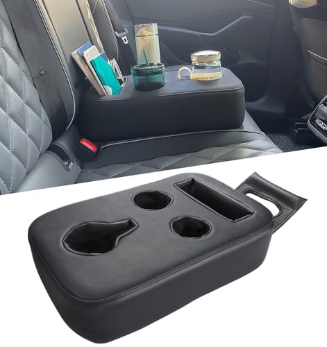 Car Cup Holder, Back Seat Cup Holder for Car, PU Leather Couch Standard Version - Picture 1 of 6