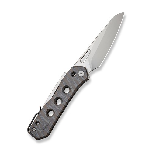 WE KNIFE Vision R Superlock 21031-6 Tiger Stripe Titanium CPM-20CV Pocket Knives - Picture 3 of 8
