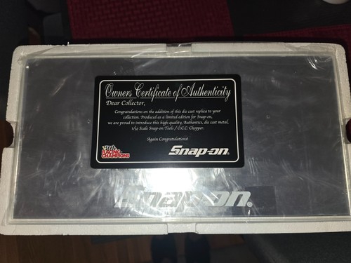 RARE Snap-On/OCC "The Chopper" 1/10 Collector Model SSX2529 - New/Unopened - Picture 3 of 3