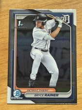 Bryce Rainer 2024 Bowman Draft Chrome 1st #BDC-86 -Tigers