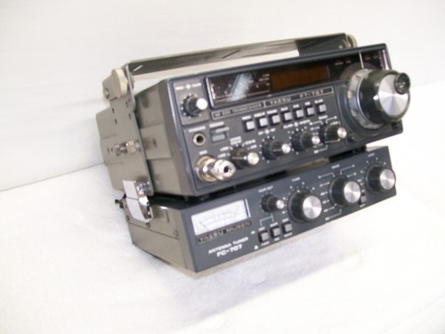 Yaesu FT-707 Ham Radio with Matchbox