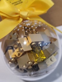 LEGO Seasonal: Holiday Bauble with Gold Bricks 853345 Ornament 