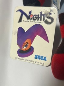 VERY RARE Sega Nights into dreams Reala Plush doll game 1997 Stuffed Saturn Toy