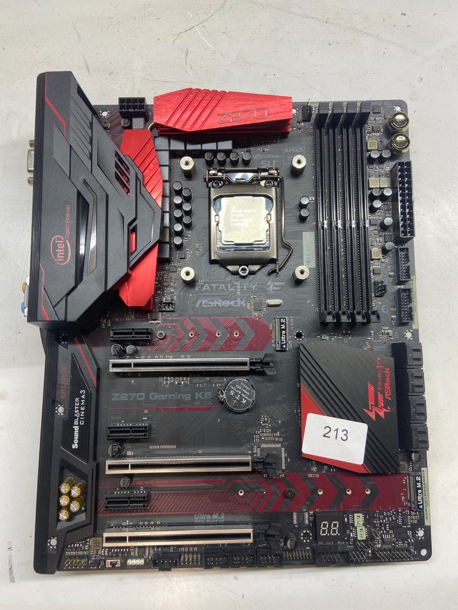 ASRock Z270 Gaming K6 Fatal1ty Motherboard - Intel Core i7
