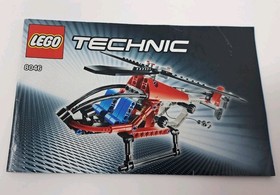 Lego Technic 8046 Seaplane - PLANE ONLY Complete w Manuals 2010 Helicopter