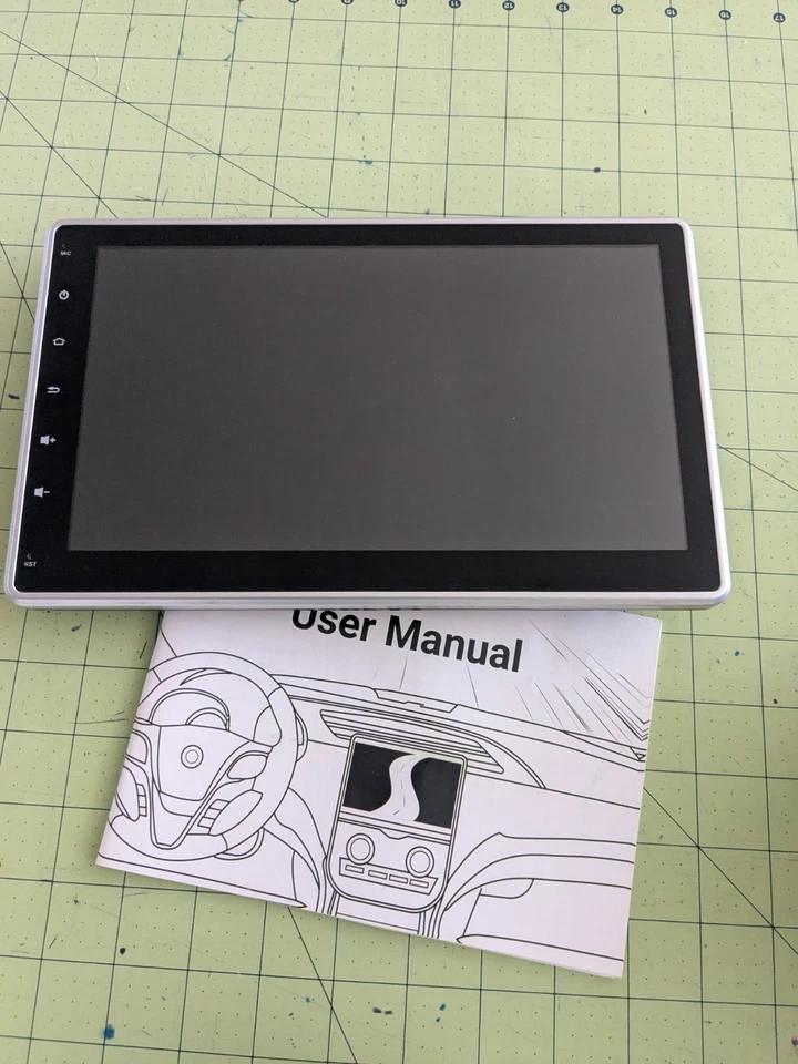 Roadanvi HD 10.2" Double Din Android Car Radio with Wireless Carplay & Andorid A - Image 4 of 4