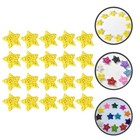  20 Pcs Hängendes Ornament Rattanstern-ornament Sterndekorationen