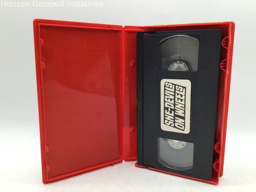 She-Devils On Wheels Cult Gore Movie VHS Tape In Original Case (Ex-Rental Copy) - Picture 7 of 12