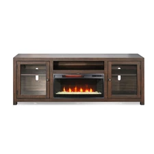 Sunny Designs 72" Media Console with Electric Fireplace