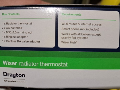 Drayton Wiser WV704R0A0902 Smartes Heizkörperthermostat - Bild 6 von 6