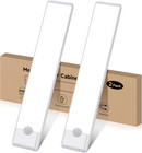 30-LED Motion Sensor under Cabinet Lights, Magnetic Rechargeable under Counter C