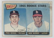 1965 Topps 1965 Rookie Stars Paul Schaal Jackie Warner 517 Rookie RC