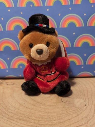 Palm Pals Plush Super Soft  Teddy **Regal Beefeater * 5 Inch High  - Picture 1 of 5