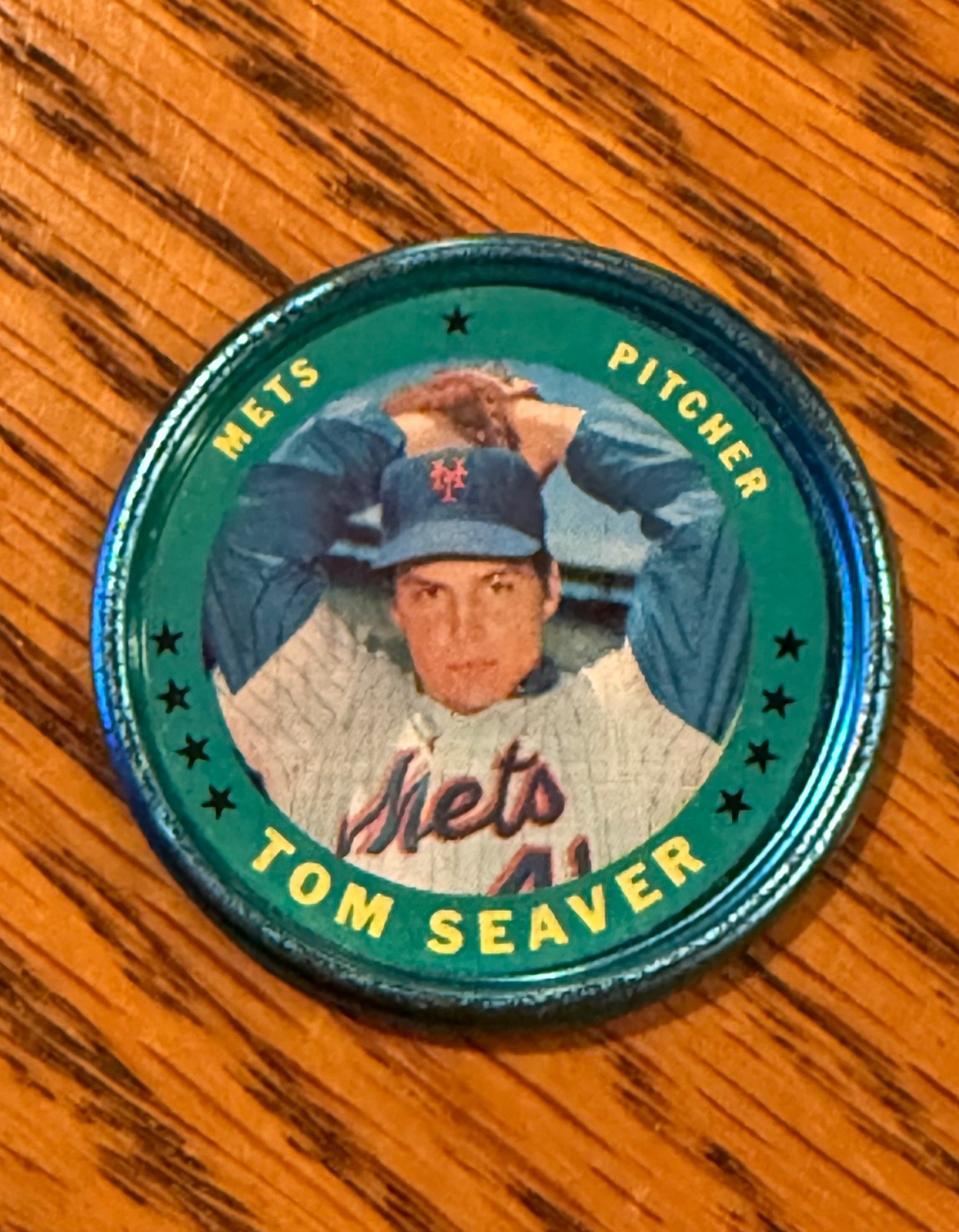 1971 Topps Coins - Tom Seaver #127 - New York Mets