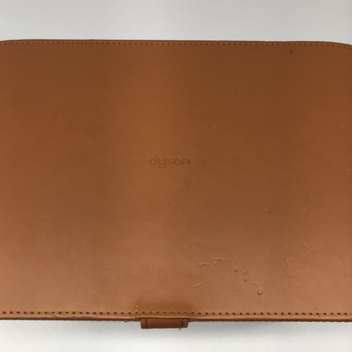 Dyson Airwrap Storage Case Large Tan Travel Carrying Container Styler Leather - Picture 6 of 13