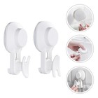 2 Stück Stanzfreie Handtuchhaken Küchenvakuumhaken Saugnapfhaken Badhaken