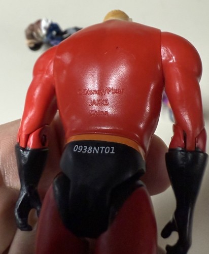 Wolverine Batman Mr Incredible 2 Face Joker Dc Comic Pixar 2010 Toy Figures Lot - Picture 7 of 8