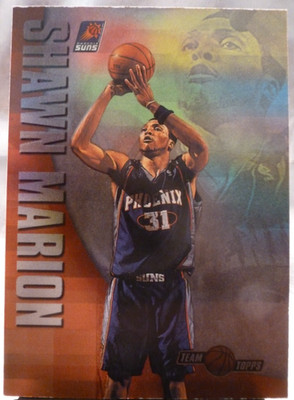 2001 Topps Team Topps Shawn Marion #TT9 Pheonix Suns NM/MT