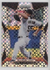 2019 Panini Prizm Tier III Plaid Power Prizm /75 Tim Lincecum #297