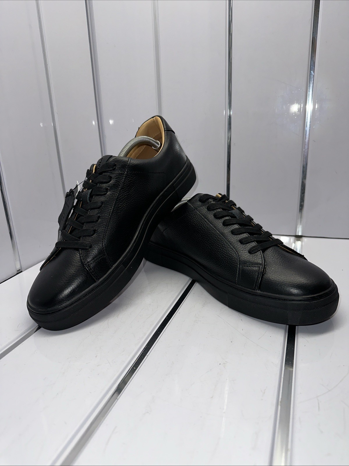 Mens M&S Black Leather Loafers  Size 9, Absolutely Stunning Soft Leather,