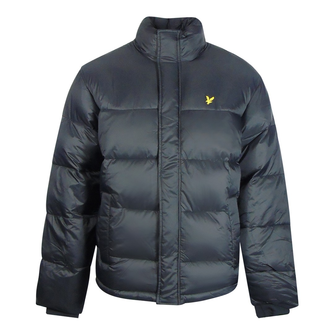 Черная стеганая куртка-фугу Lyle & Scott