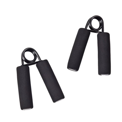 Hand Grips, Steel Construction, Universal Size, 2-Pack, Black - Picture 6 of 12