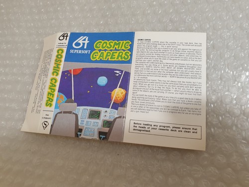 Cosmic Capers - Supersoft - Commodore 64 (Tested βοΈ) π© - Afbeelding 4 van 7