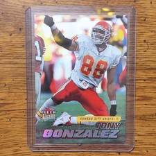Fleer Ultra 2001 Tony Gonzalez #52 Kansas City Chiefs NFL Base Set Football Card