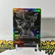 Zekrom Ex 172/086 - Black Bolt Pokemon TCG English - Mint Condition