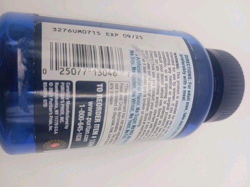 PURITANS PRIDE ONE DAILY MENS MULTI VITAMIN.SEALED BOTTLES 100 CAPLETS EX: 9/25 - Picture 3 of 3