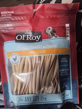 Ol' Roy Rawhide Free Twist Sticks z smakołykami dla psów z kurczaka, 50ct, 9,7 uncji. Torba