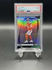 2024 Panini Prizm Bo Nix Silver Prizm RC PSA 9