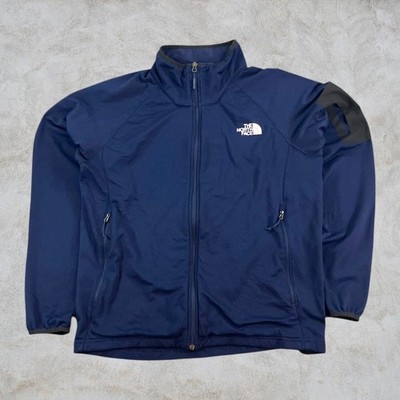 The North Face Track Jacket L G Herren Trainingsjacke Sportjacke Navy Blau
