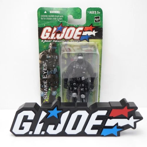 Snake-Eyes V14 GI Joe ARAH 2003 Hasbro Action Figure
