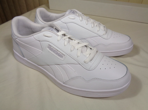 Reebok Court Advance Sneakers shoes men's size 14 triple white ~ NEW - Picture 2 of 20