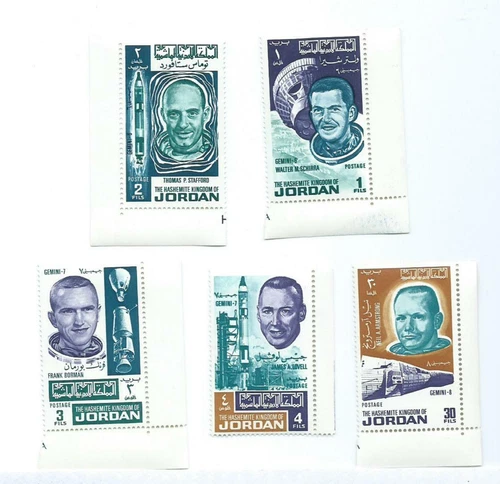 Jordan 1966 Space Gemini Astronauts Schirra Stafford Borman Lovel Neil Armstrong