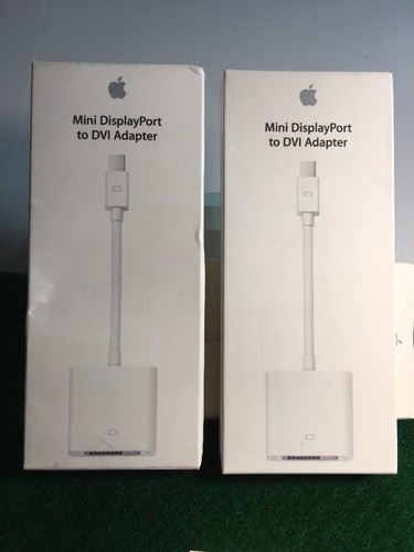 New In Box Sealed Genuine OEM Apple Mini DisplayPort to DVI Adapter MB570Z/B - 第 5/5 張圖片
