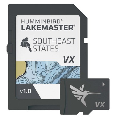 Humminbird LakeMaster VX - Southeast States Fishing Map - SmartStrike- 601008-1