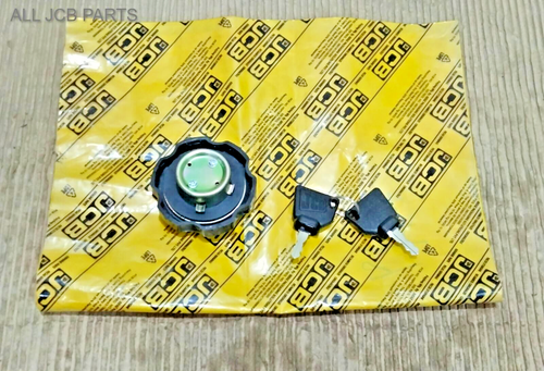 GENUINE JCB DIESEL TANK CAP LOCKABLE With 2 Keys (Part No 333/Y1373 333/Y1374) - Picture 3 of 9