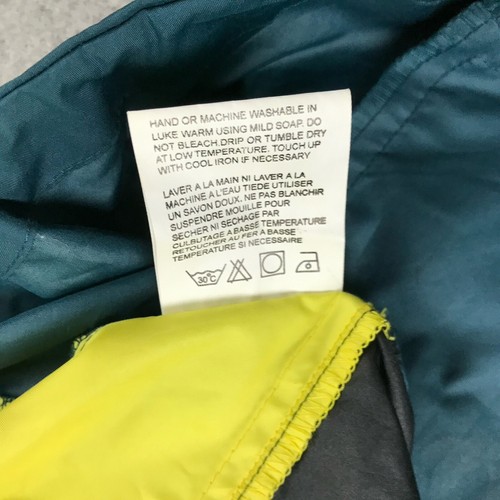 VTG Pearl Izumi Jacket Mens XL Green Full Zip Long Sleeves Back Zip Windbreaker - Picture 4 of 10