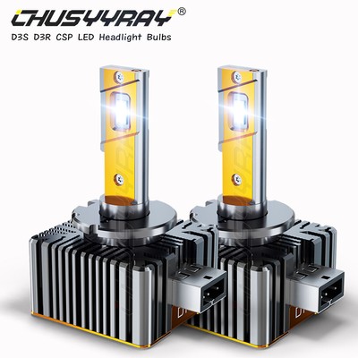 2X LED Headlight Bulbs Replace 90W D3S D3R For Chevrolet Cruze 2016 High Low