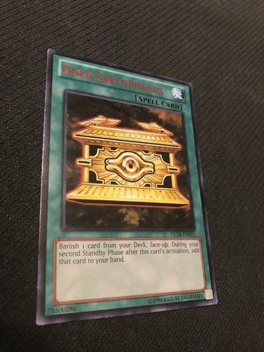 Goldsarkophag - ROT - DL18-DE011 NM/LP Yugioh TCG Duelist League - Bild 1 von 2