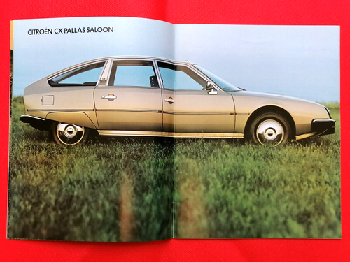 1977 CITROEN CX Sales Brochure - CX2000 2200D 2400 Pallas GTi Prestige Estates - Picture 5 of 20